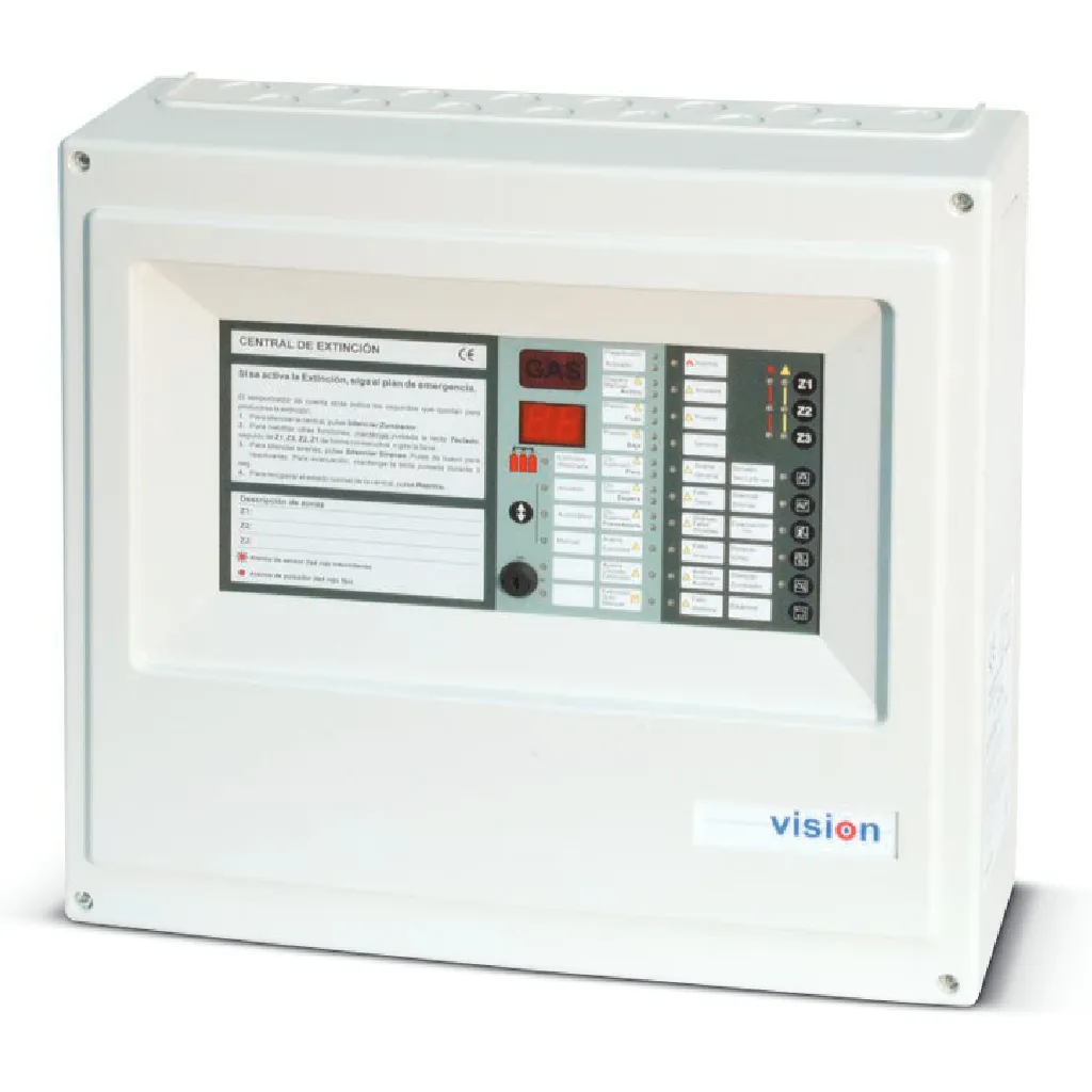 Central Convencional Detección + Extinción MORLEY VSN-RP1R-PLUS2