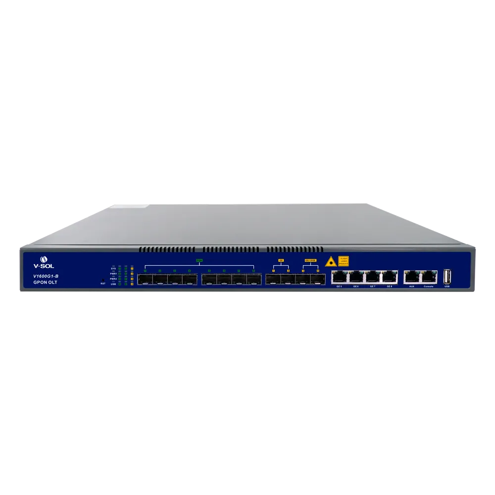 OLT GPON VSOL-V1600G1-B 8 Puertos 4GE para FTTH