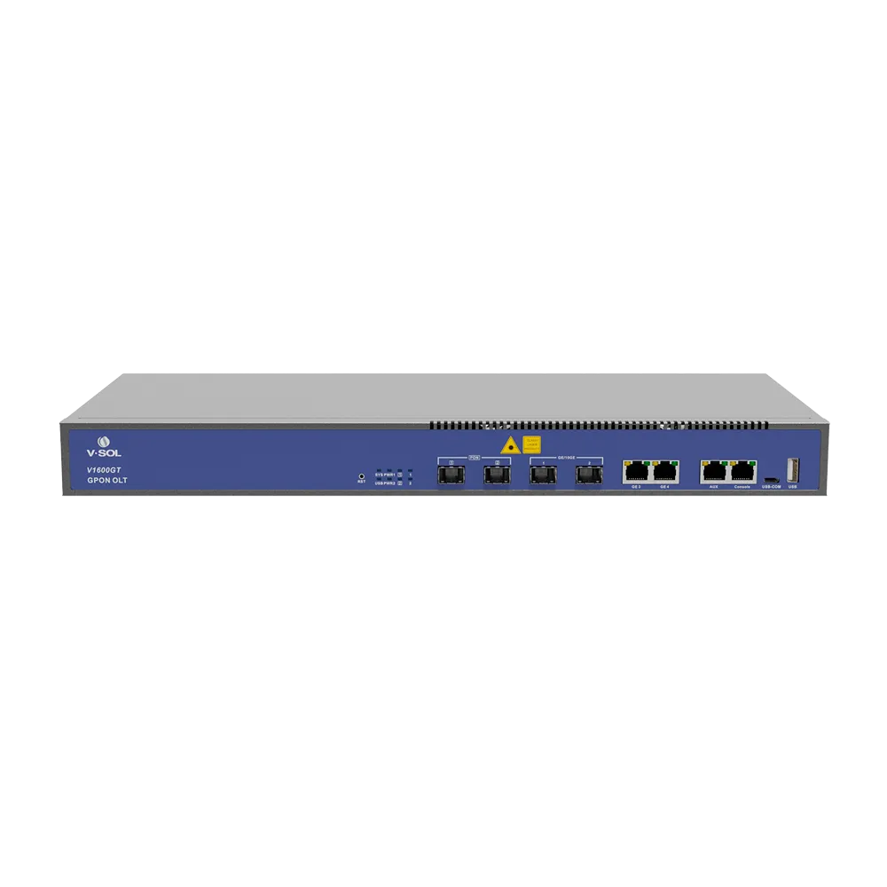VSOL-V1600GT OLT GPON 2 Puertos PON para Fibra Óptica