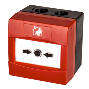 DXC - WCPSC-MI - Pulsador de alarma Analógico rearmable exterior IP67 rojo