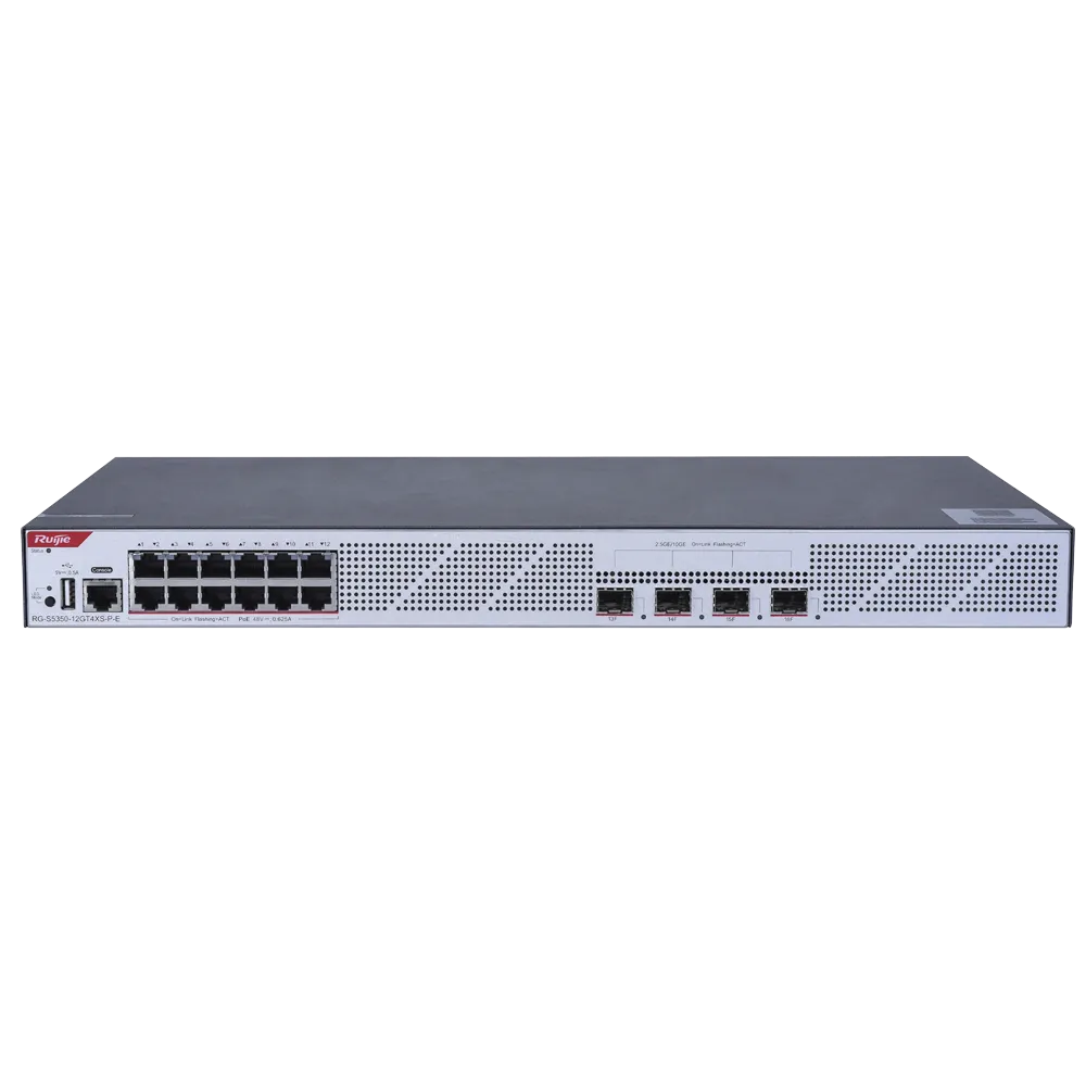 Switch L3 WIS-S5350-12GT4XS-P-E 12 Puertos PoE+ 10GE