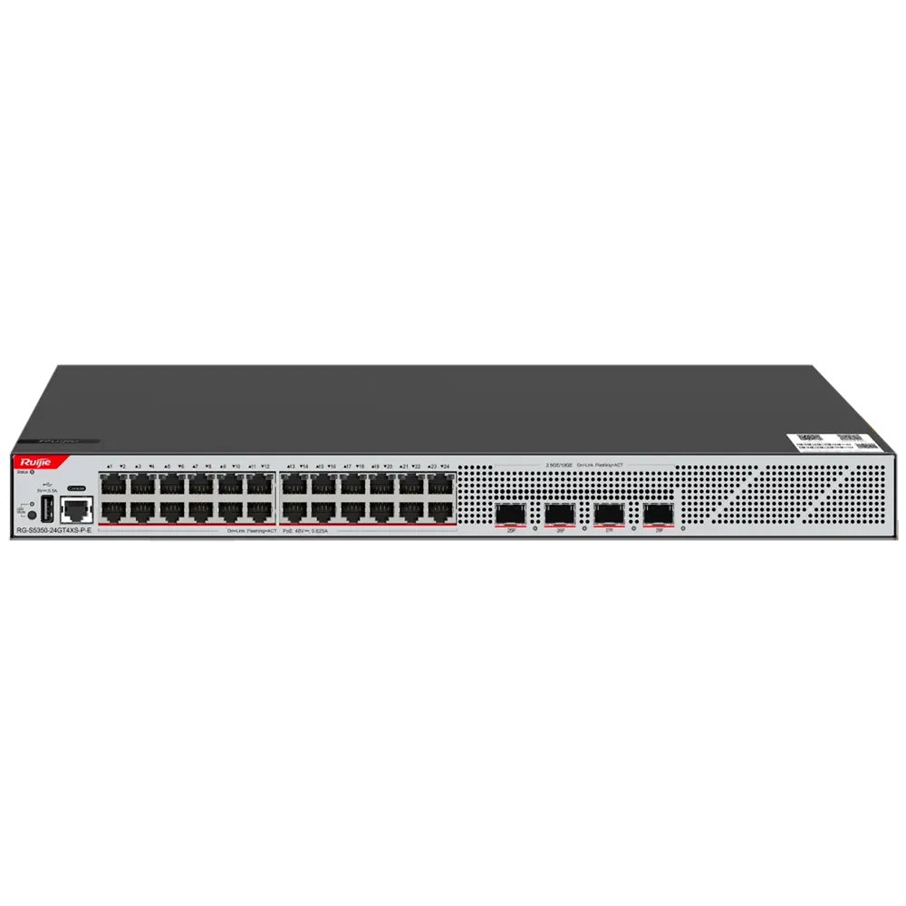WIS-S5350-24GT4XS-P-E Switch L3 24 Puertos PoE Cloud
