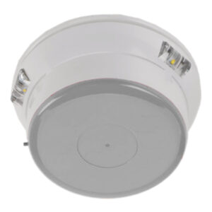 Base de sirena+LED blanco VAD vía radio bidireccional serie FireVibes. Color blanco (WSB1020)