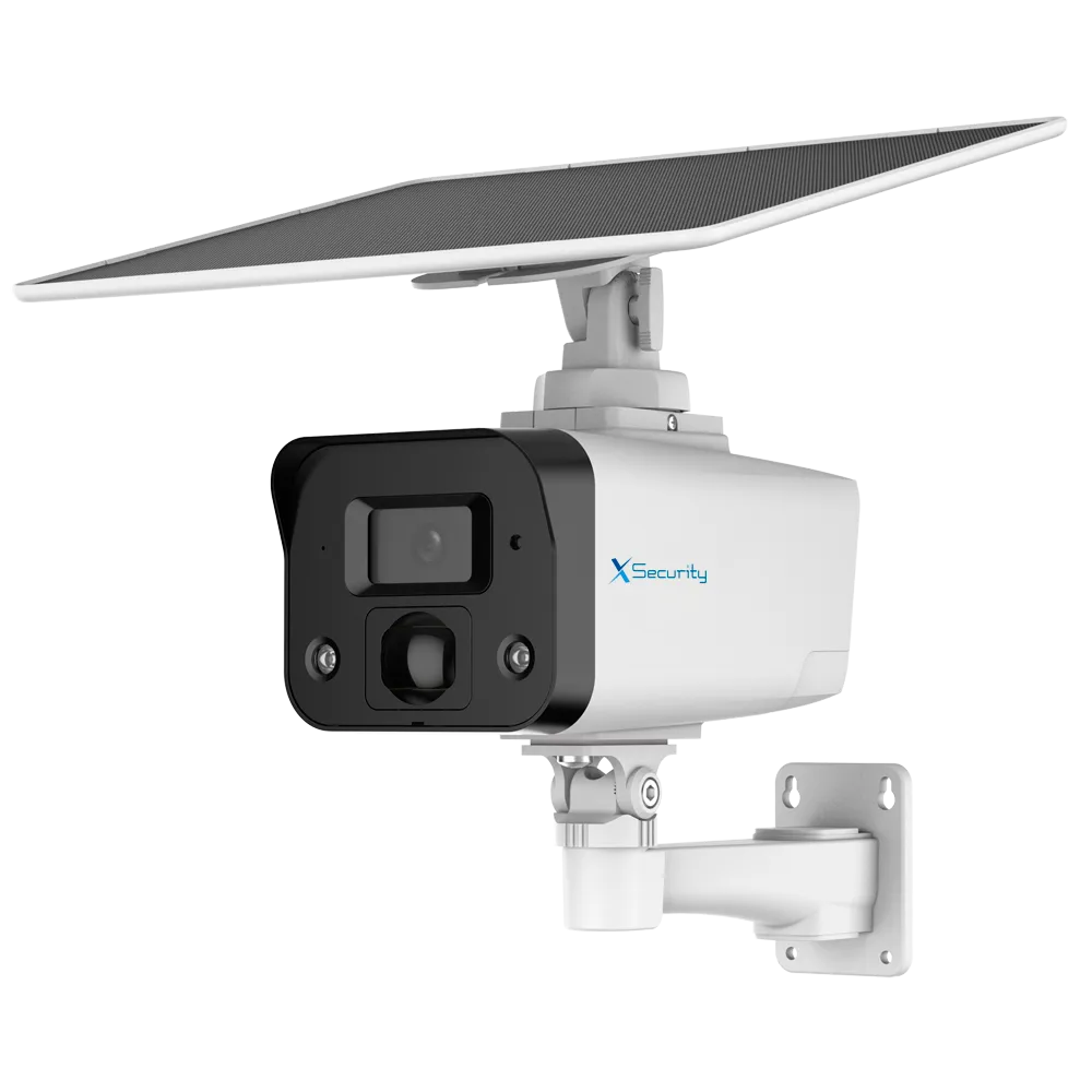 Cámara Bullet 4G AOV XS-IPB040A-4Y-DL-SOLARPIR-4G Solar