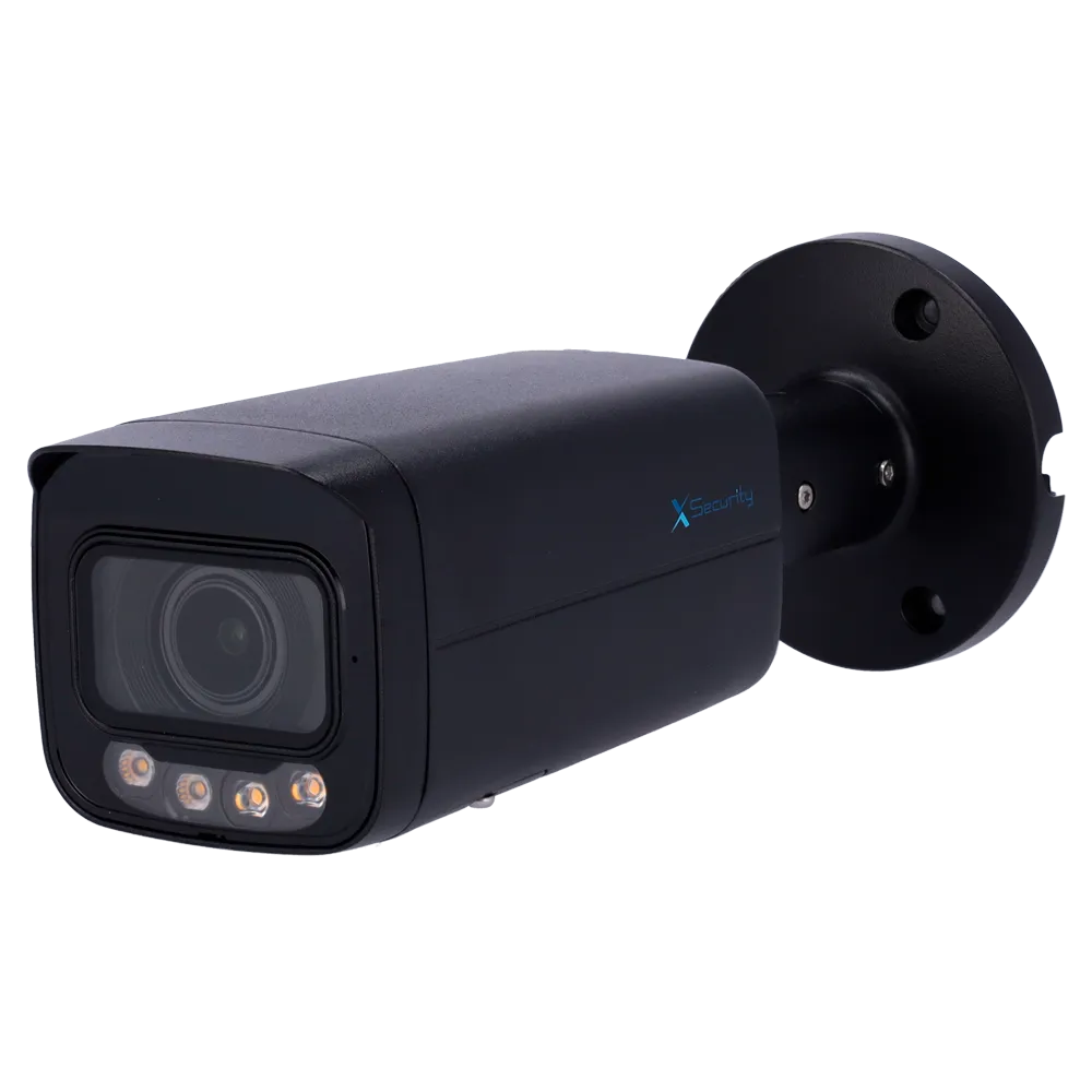 Cámara IP Bullet 8MP XS-IPB829ZA-8P-DL-WIZ-BLACK X-Security
