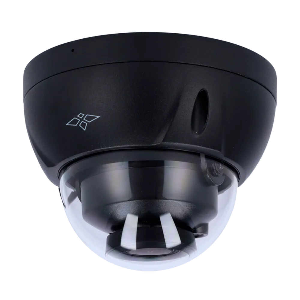Cámara Domo IP 4MP XS-IPB830ZWA-4P-AI-BLACK Motorizada IA