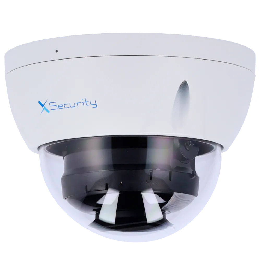 Cámara Domo IP 8MP XS-IPD842A-8P-DL-WIZ Dual Light PoE