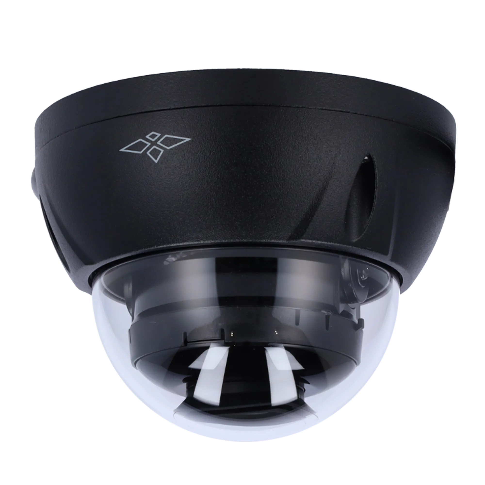 Cámara Domo IP 4MP XS-IPD842SW-4P-AI-BLACK PoE IR30m WizSense