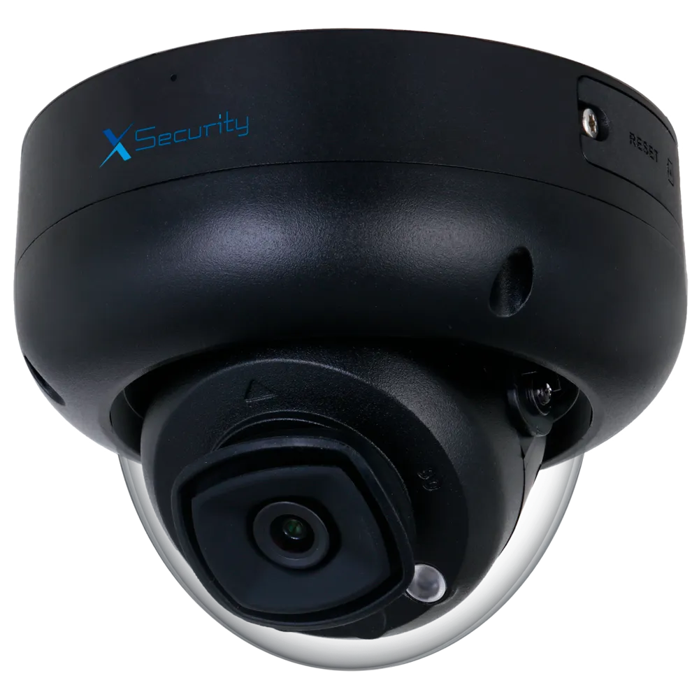 Cámara Domo IP 4MP XS-IPD862A-5U-MIND-HDMI-BLACK Exterior