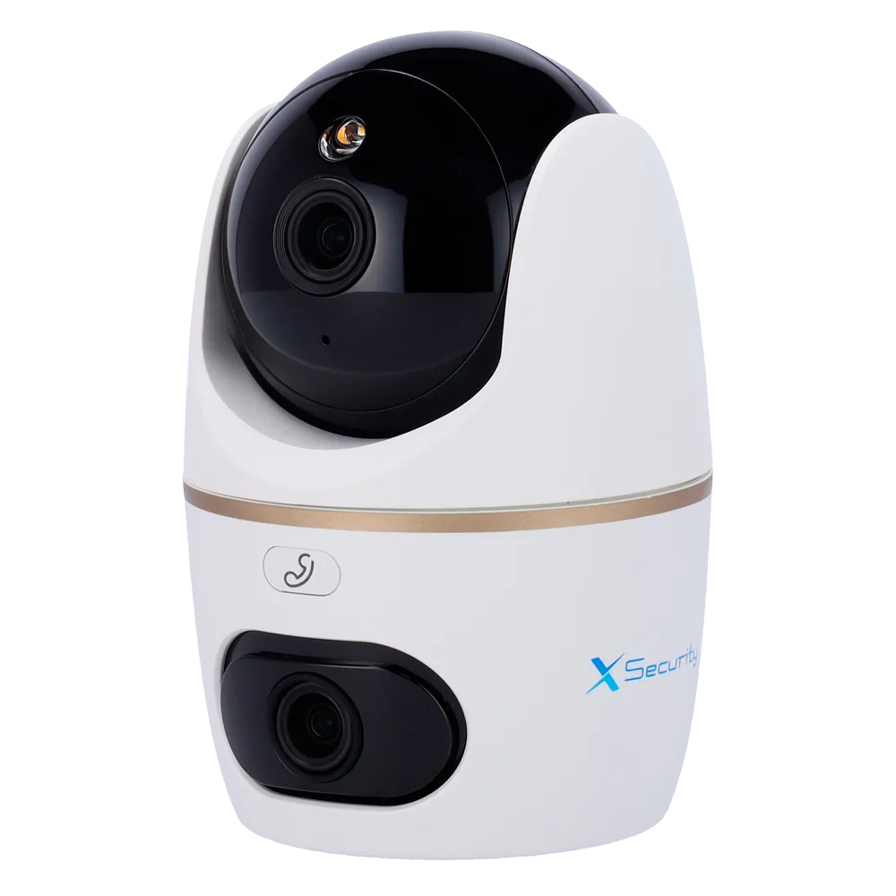 Cámara IP Domo Dual XS-IPH5D-5EW-DUAL 5MP WiFi Interior