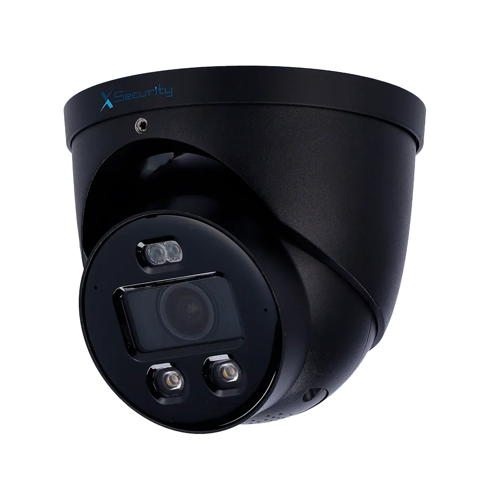 X-SECURITY XS-IPT982CA-4U-WIZCOLOR-TIOC-BLACK IP Turret 2.8mm IR 30m