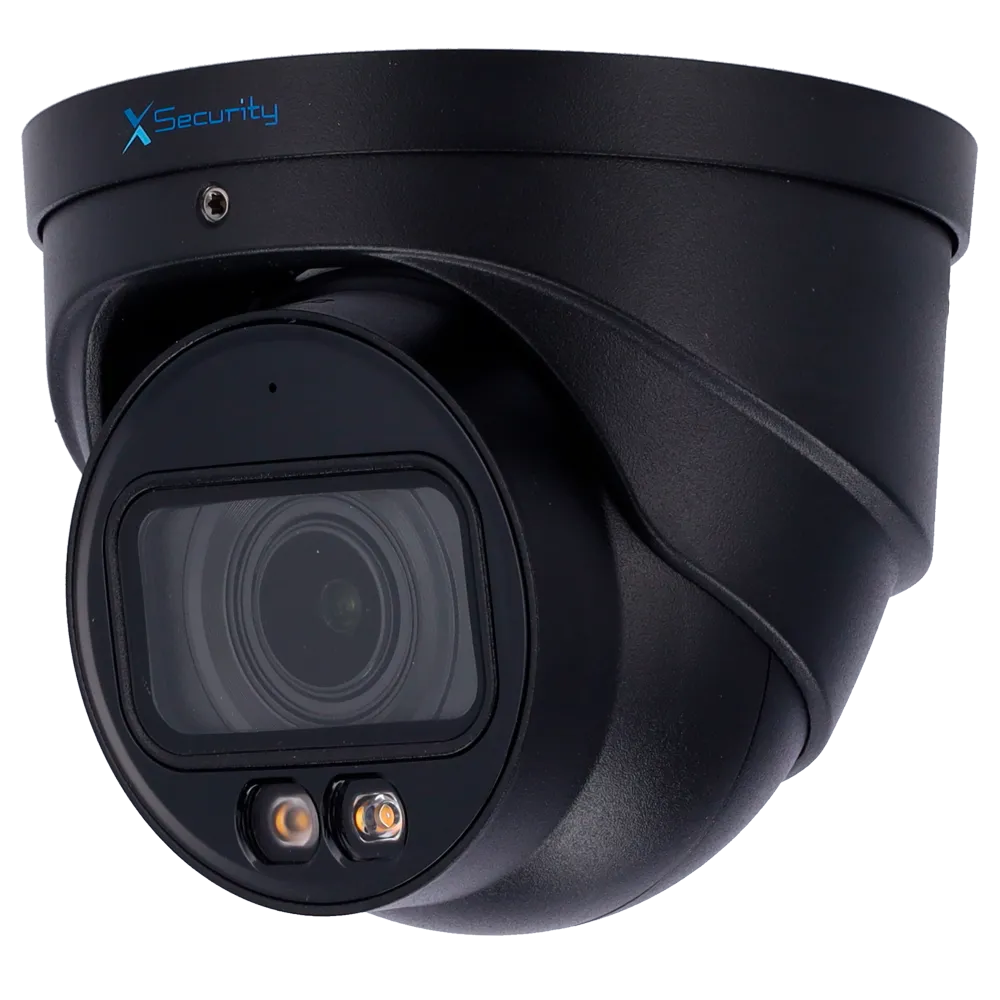 X-SECURITY XS-IPT990ZA-4P-DL-WIZ-BLACK Cámara IP Turret 4MP