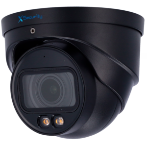 X-SECURITY XS-IPT990ZA-6P-DL-WIZ-BLACK IP Turret 13.5mm IR 40m IP67