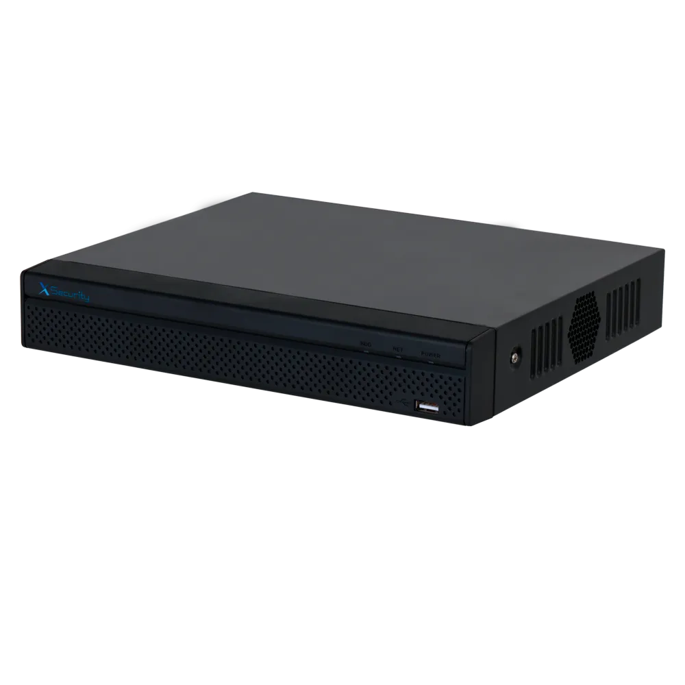 NVR XS-NVR2104-4P-SMD 4 Canales PoE H.265 12Mpx