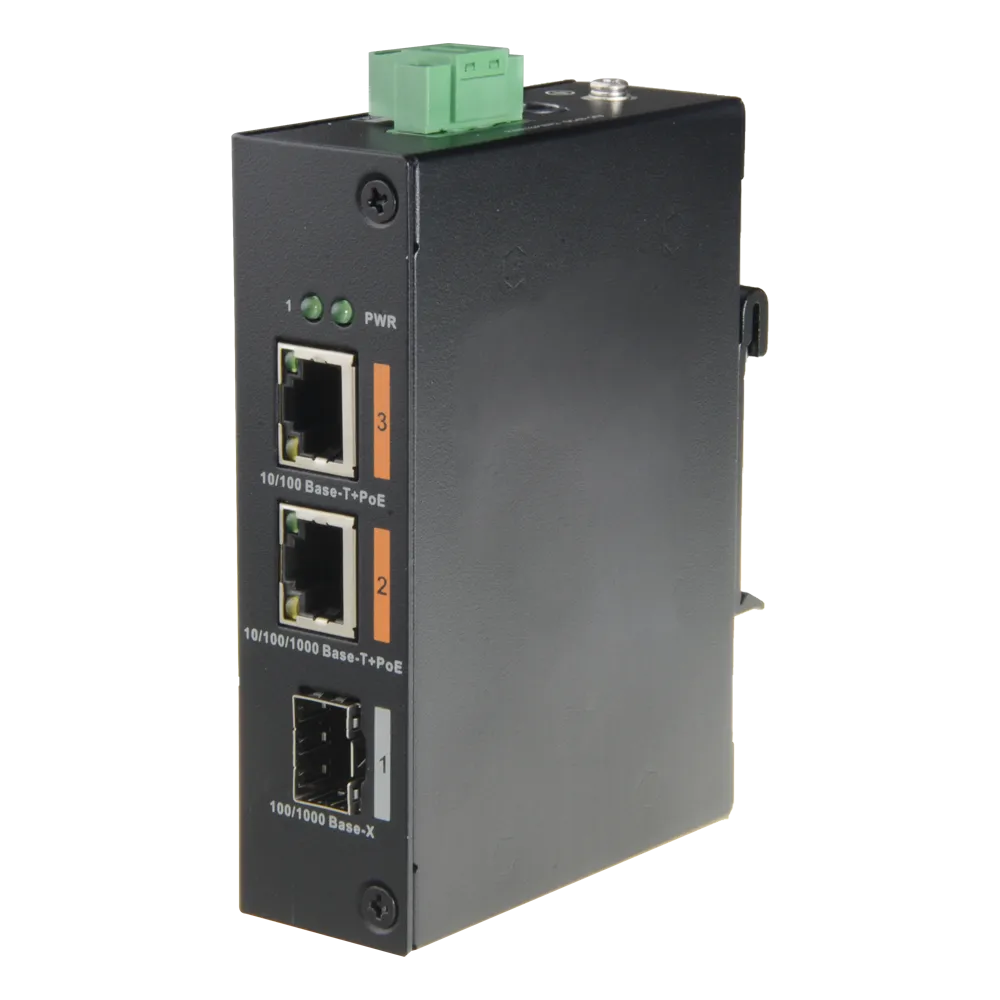 Switch PoE XS-SW0302HIPOE-G60DIN 2P Gigabit SFP DIN
