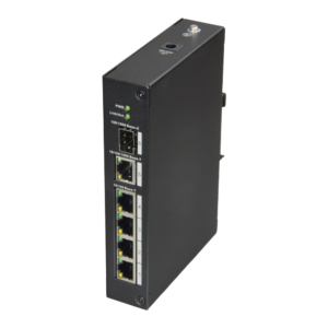 X-SECURITY - XS-SW06-DIN - Switch 4P Gigabit Sin PoE No gestionable