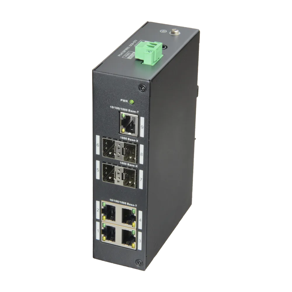 Switch Industrial Gigabit XS-SW09-GF-DIN 5 Puertos SFP