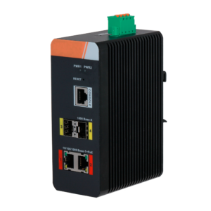 X-SECURITY - XS-SWI0402HIPOE-MGF-120-DIN - Switch 2P Gigabit PoE Gestionable SFP