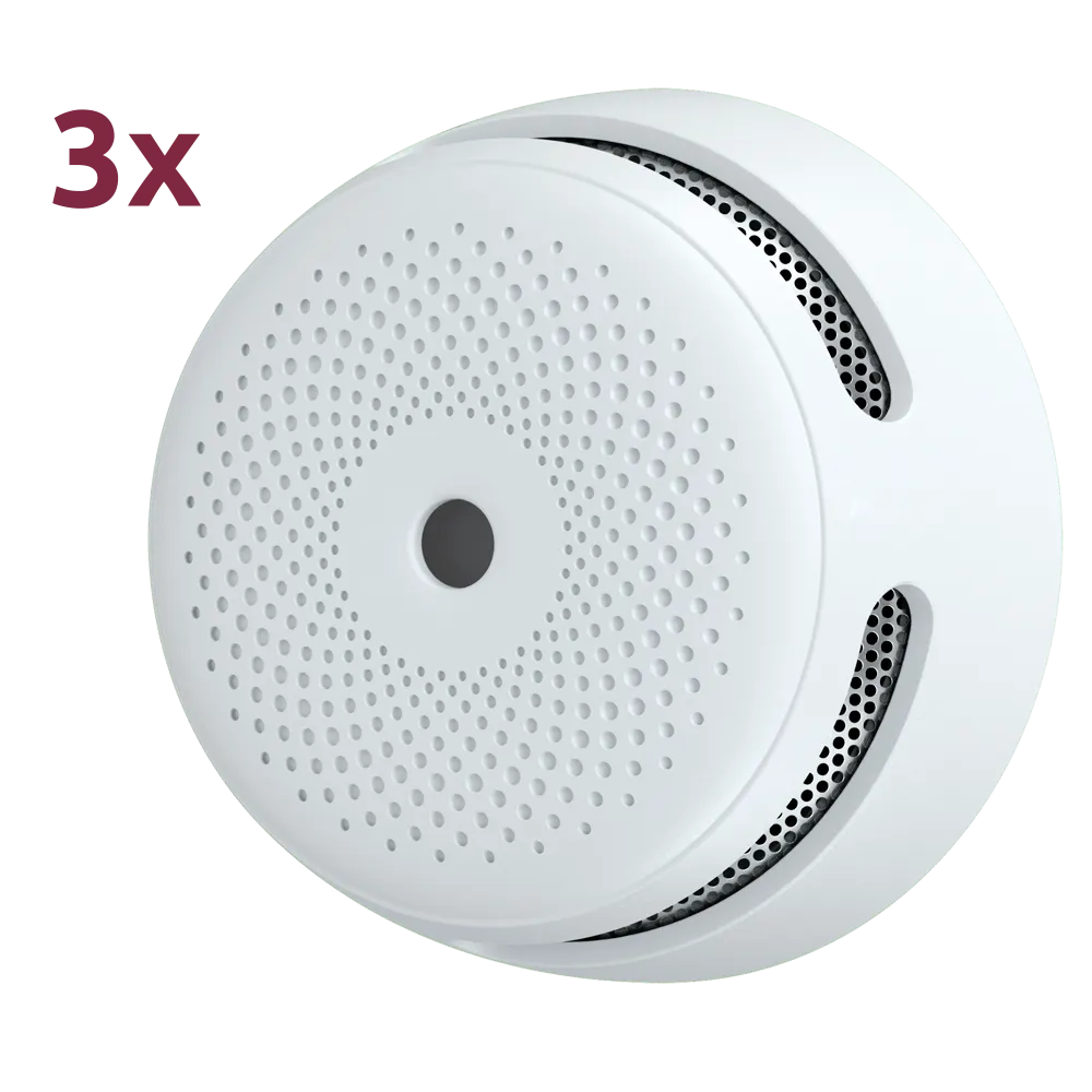 Kit Detector Humo + CO X-Sense XS01-3PACK Autónomo 10 Años
