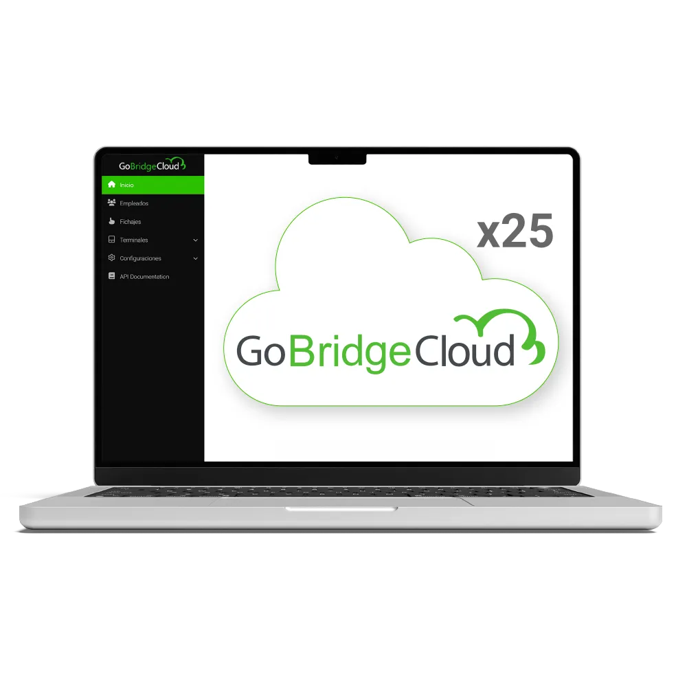 Licencia ZKTeco ZK-GOBRIDGECLOUD Control Accesos Nube