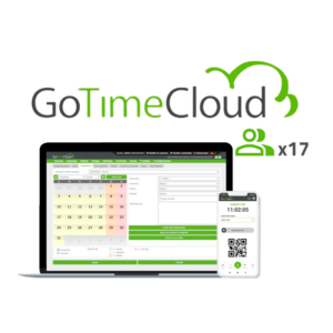 ZKTeco - GoTime Cloud - ZK-GOTIMECLOUD-17 - Módulo control de accesos 17 usuarios