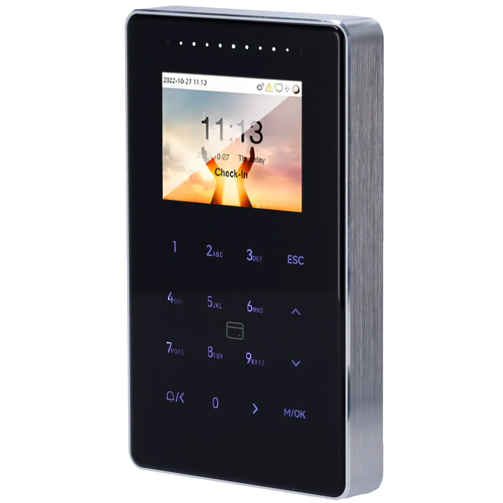 Control de Presencia ZKTeco ZK-SC800-12-W-B WiFi Tarjeta PIN
