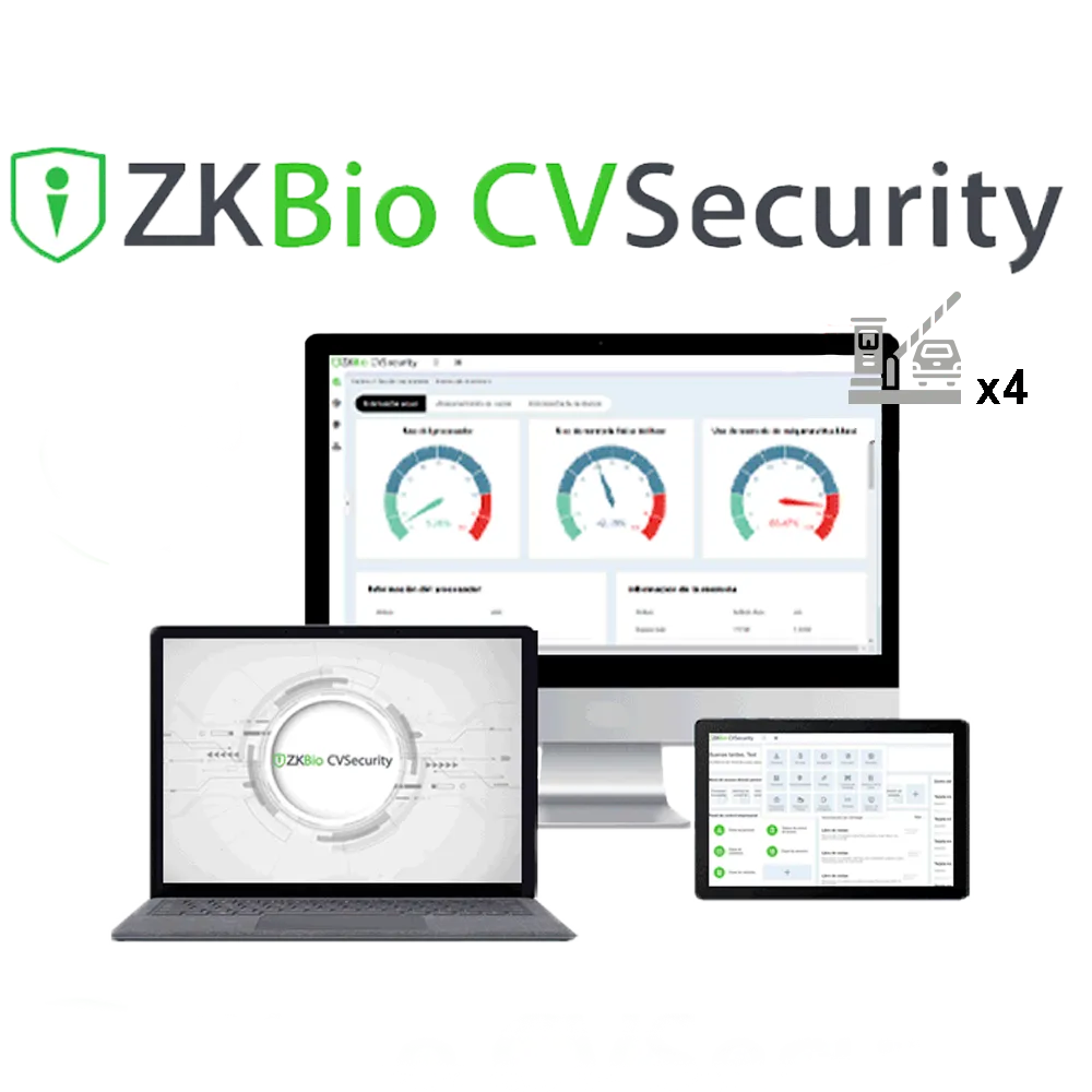 ZKBio CVSecurity Parking 4 LPR ZK-SOF-BIOCV-PARK-P4