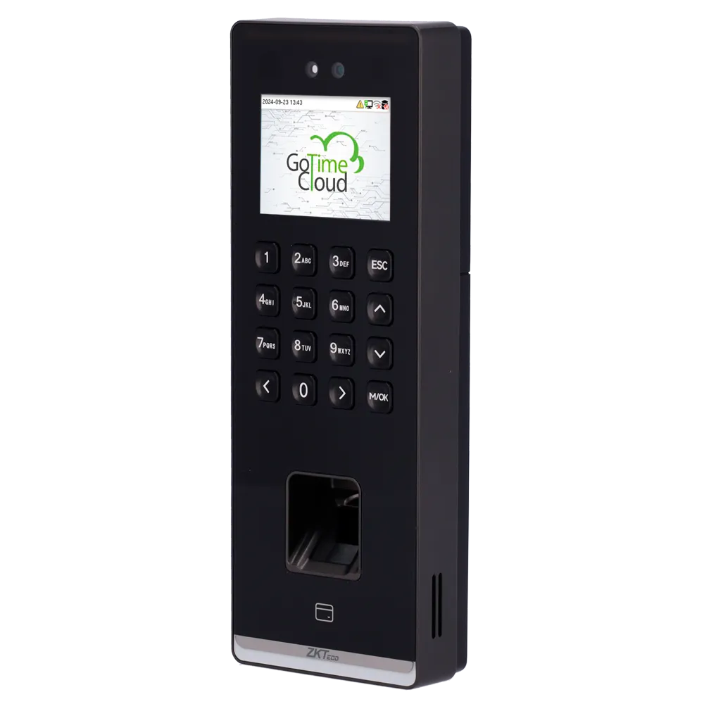 Control Presencia ZKTeco ZK-TA-GTC2F-V-1-W Facial Huella WiFi
