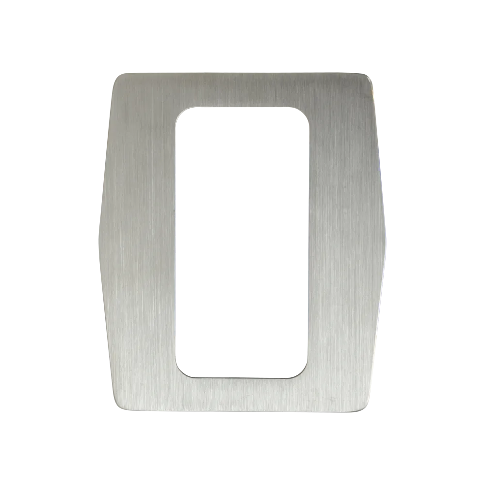 Placa Acero Personalizada Tornos ZK-TSA10 | ZKTECO