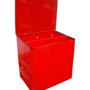 Papelera / Cotonera doble compartimento con pala