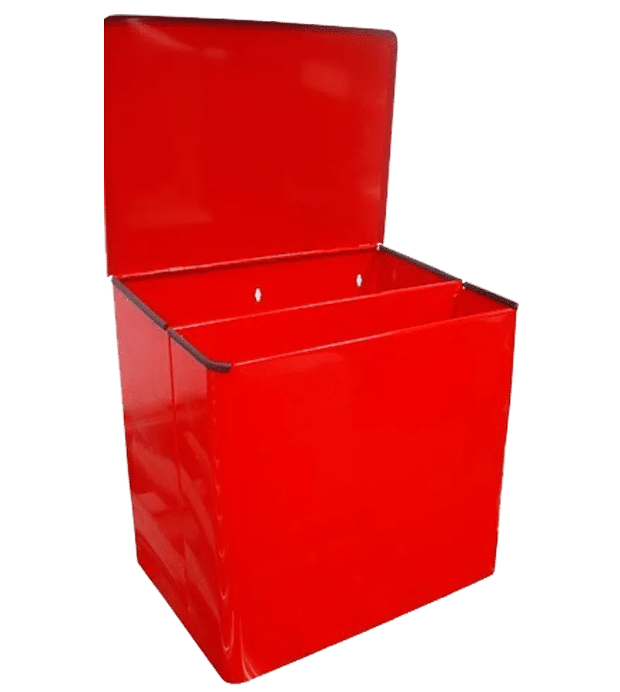 Papelera Doble Compartimento A5035 con Pala 2x50L