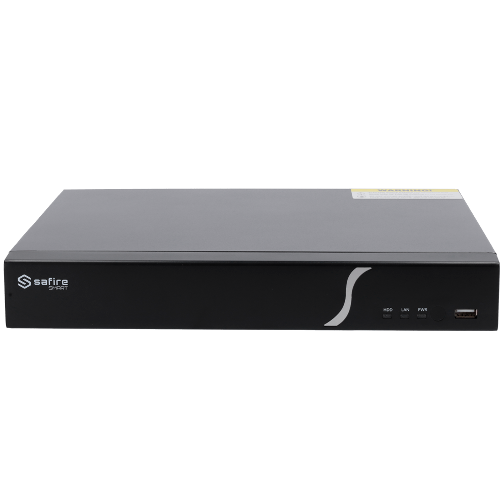 Safire SF-NVR6104-4P-B2 NVR – 4ch · PoE · 1 HDD · 4K · H.265+ - Imagen 2