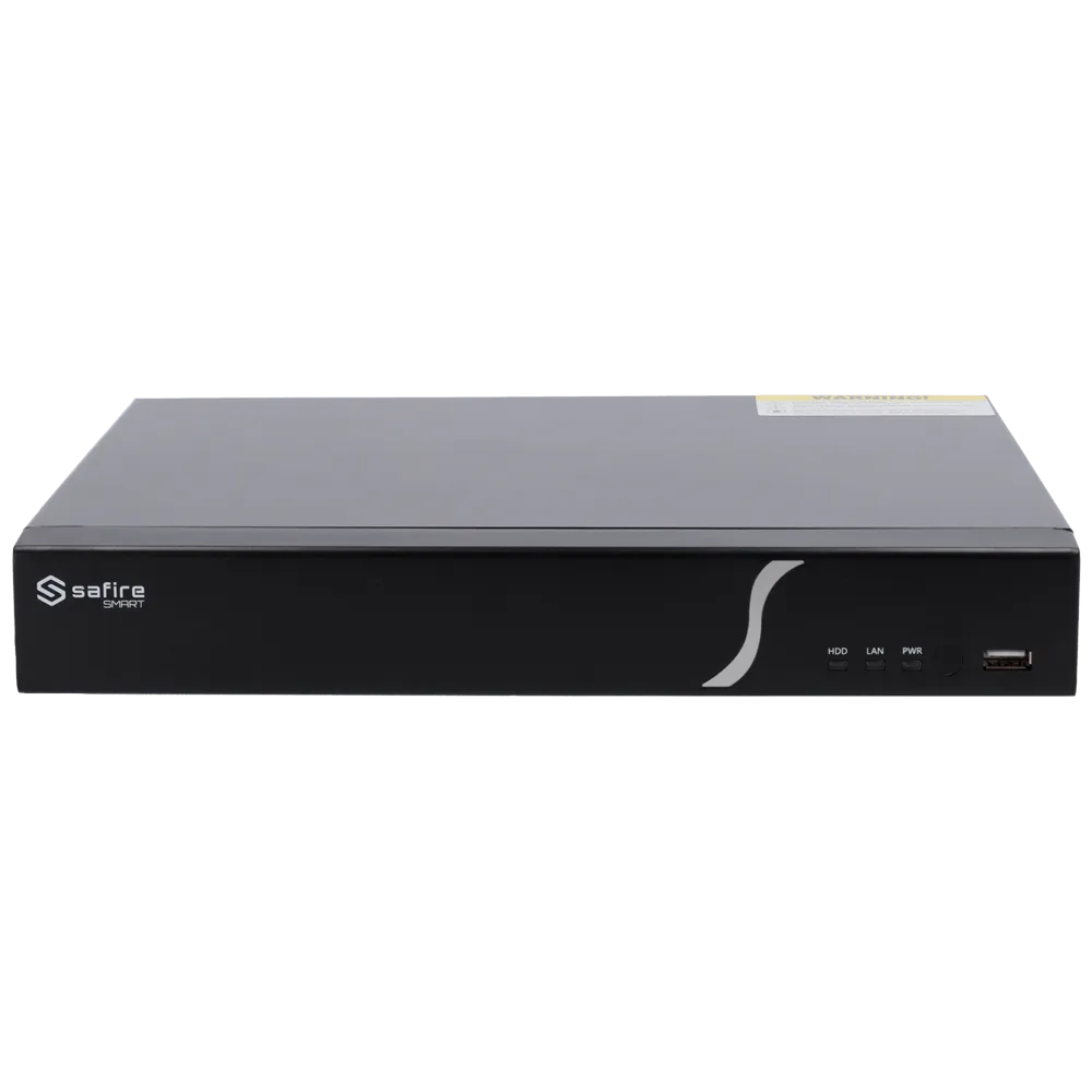 Safire SF-NVR6104-B2 Grabador NVR 4 Canales 4K H.265+
