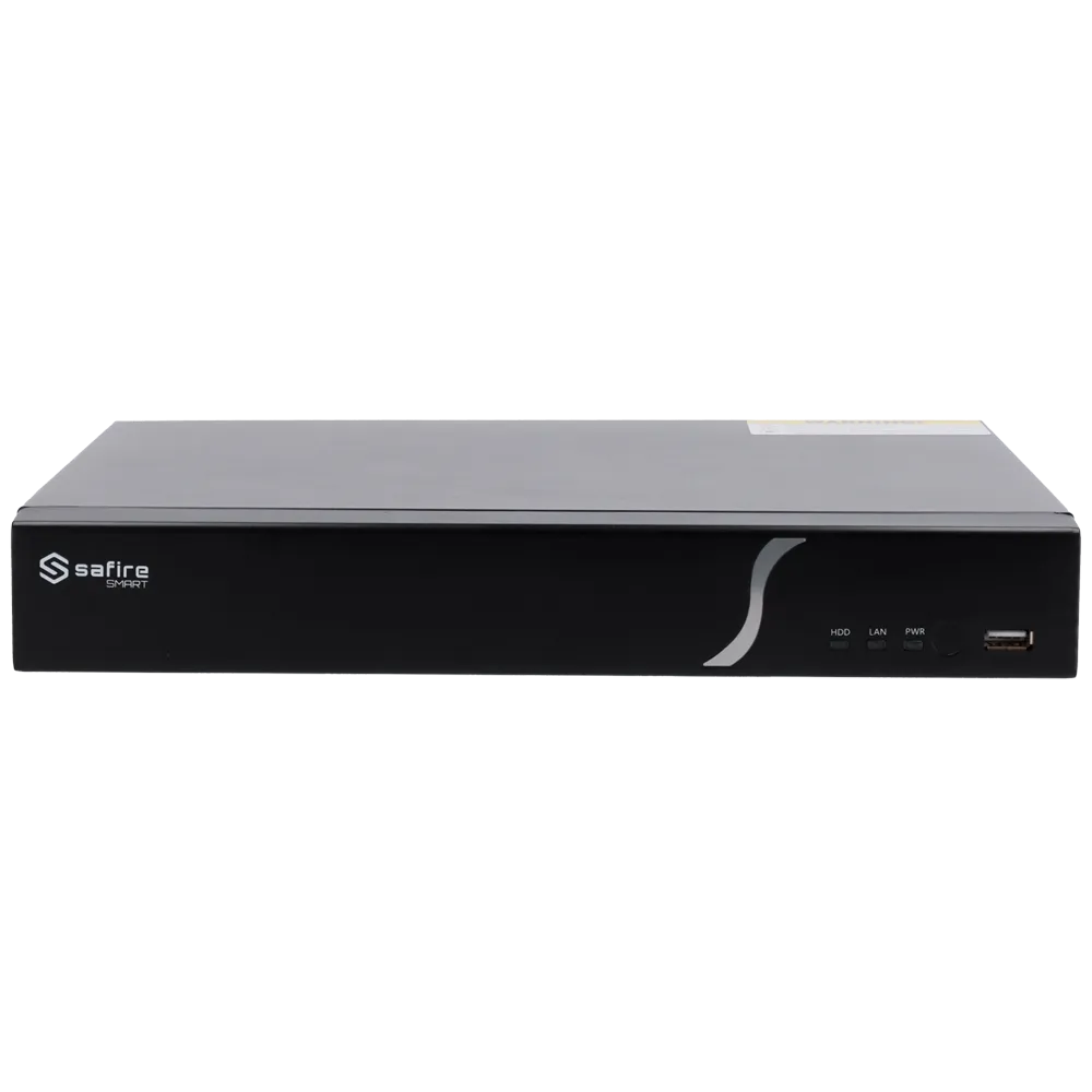 NVR Safire SF-NVR6108-8P-B2 8 Canales PoE 4K H.265+
