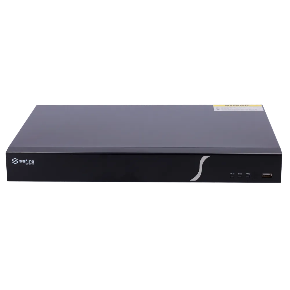 Safire SF-NVR6208-8P-B2 NVR 8 Canales PoE 4K H.265+