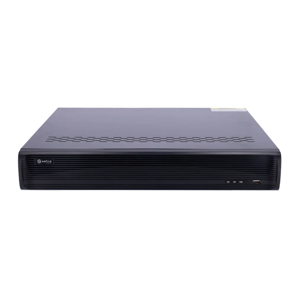 NVR Safire SF-NVR8416A-16P-B2 16 Canales PoE 4K H.265+