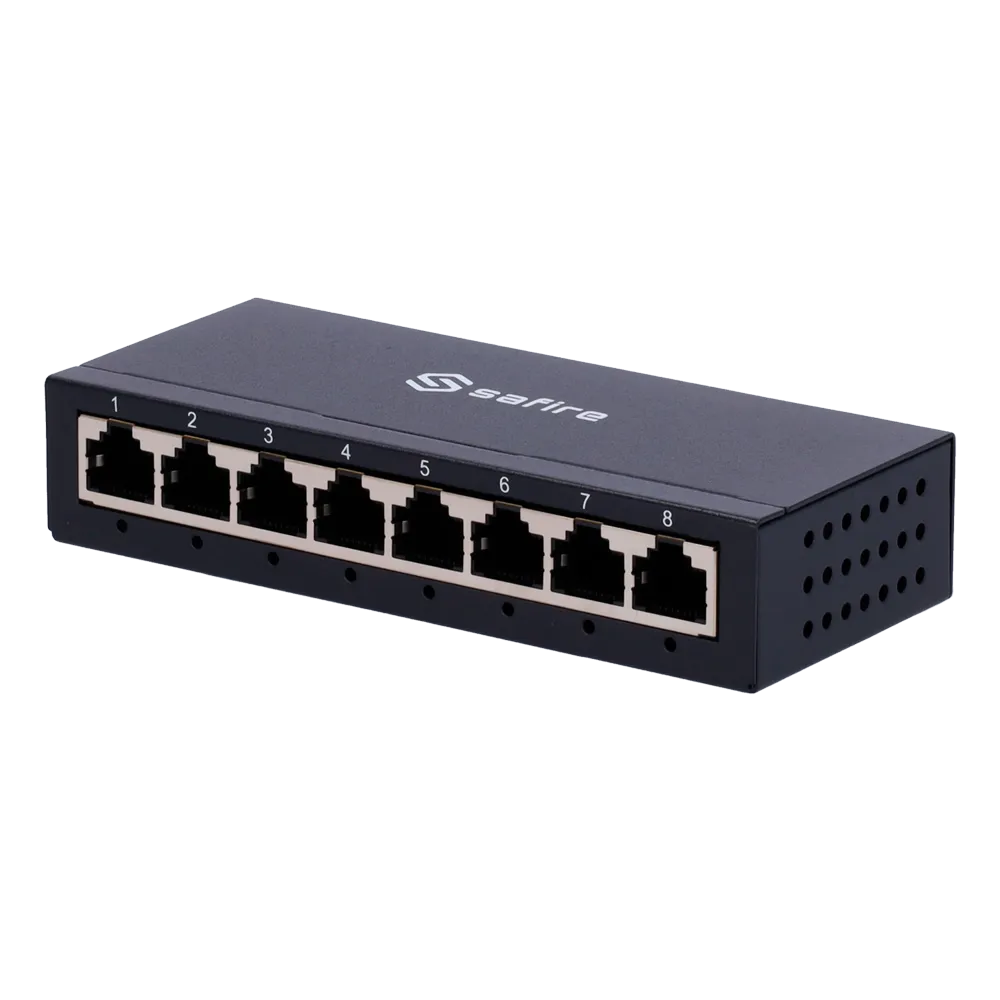 Switch Gigabit 8 Puertos SF-SW08-G-M Safire Smart