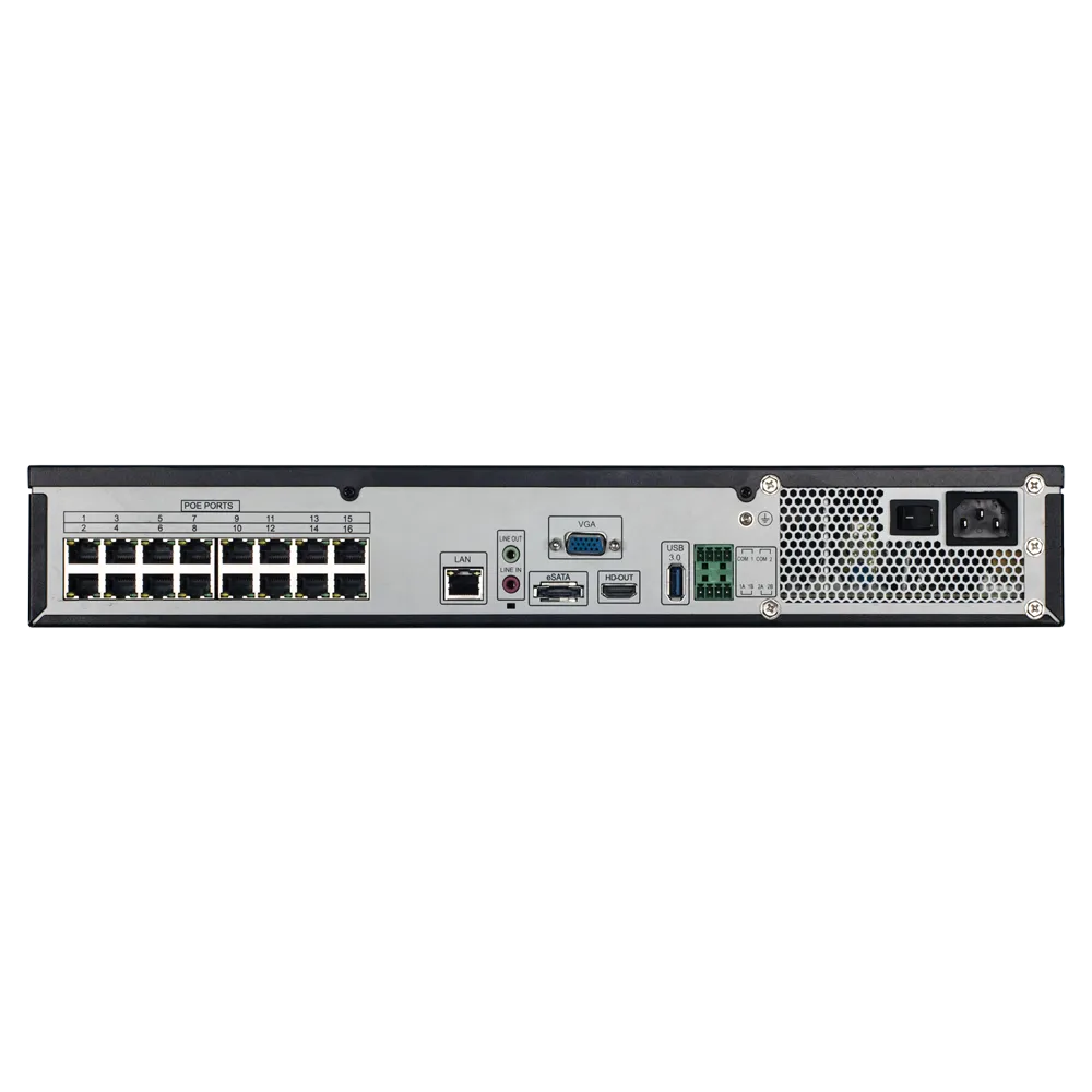 NVR 64 Canales PoE SN-NVR3964E4-P16-J 12MP H.265+