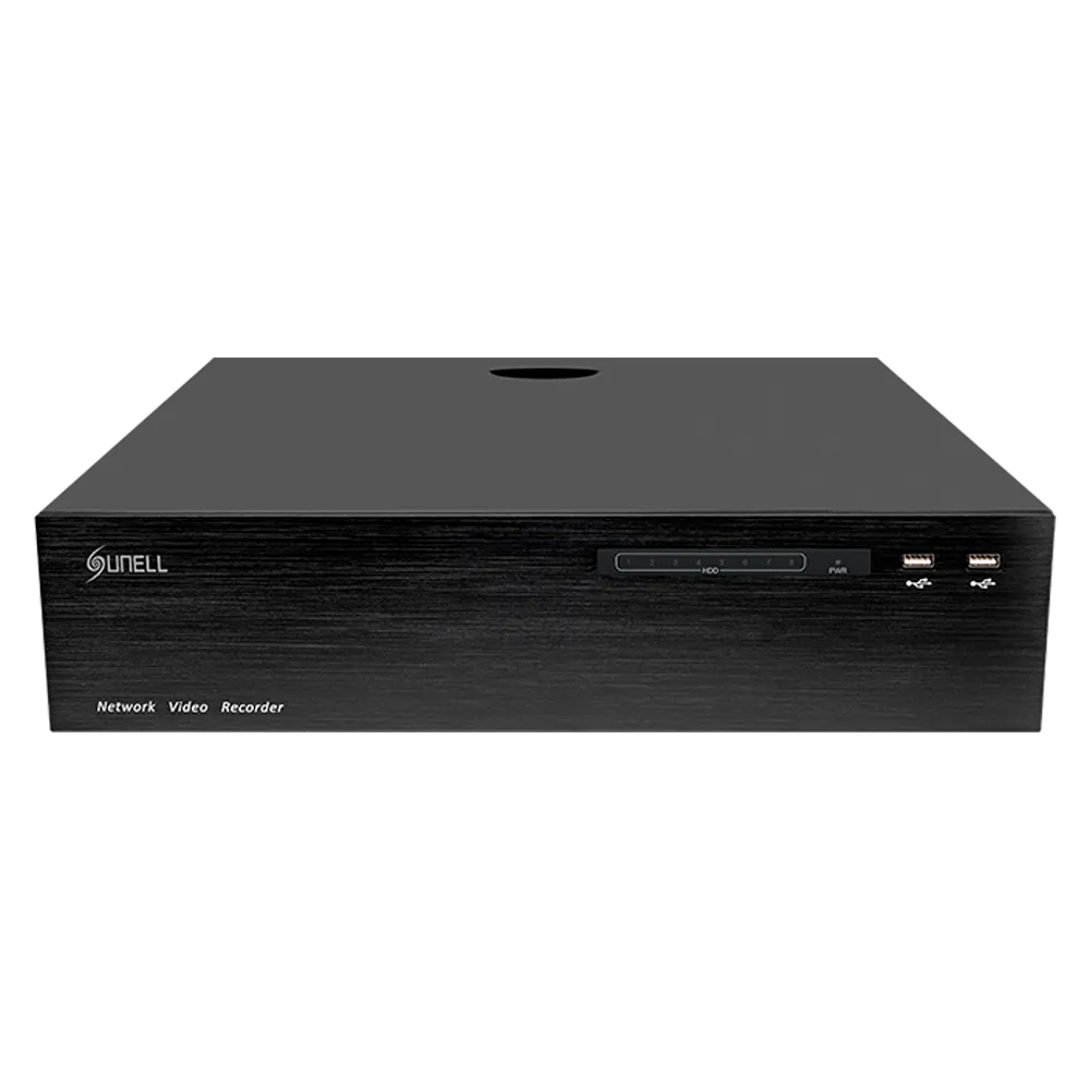 NVR 64 Canales Sunell SN-NVR3964E8-J 12MP H.265+ 8 HDD