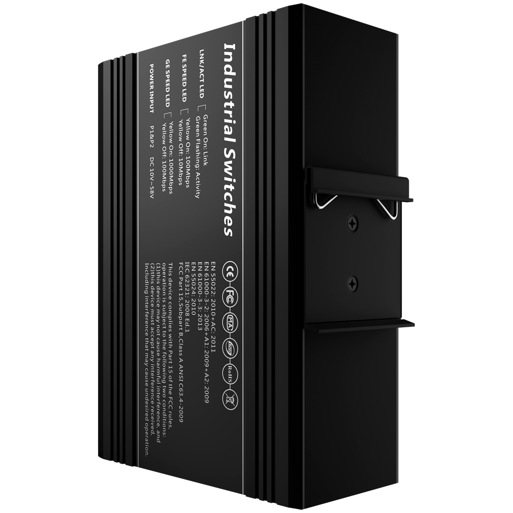 Marca blanca - SW1008HIPOE-MGF-240-DIN - Switch 6P Gigabit PoE Gestionable SFP - Imagen 2