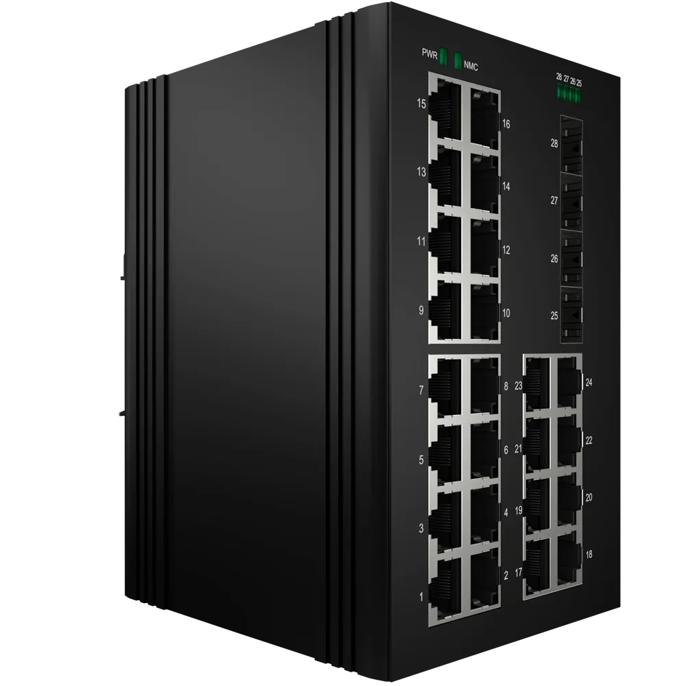 Switch PoE Gestionable SW2624HIPOE-MGF-360-DIN 24 Puertos
