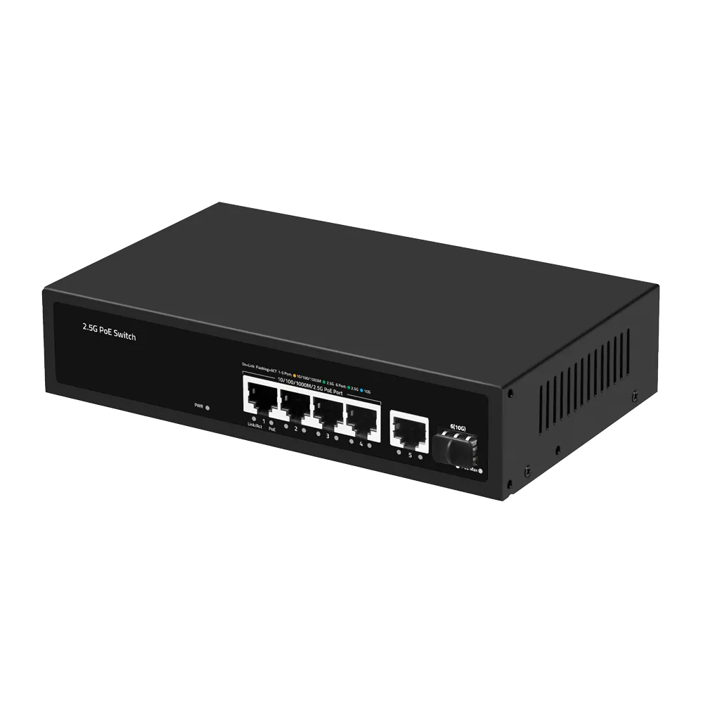 Switch 4P Gigabit PoE SW64HIPOE-2AZCXF-60 SFP No Gestionable