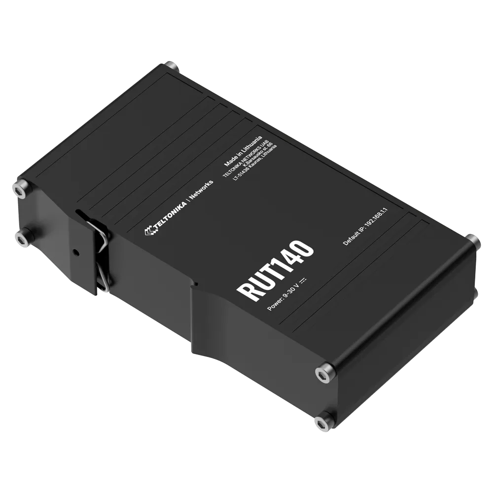 Router Industrial TK-RUT140 Wi-Fi 4 con PoE | Teltonika