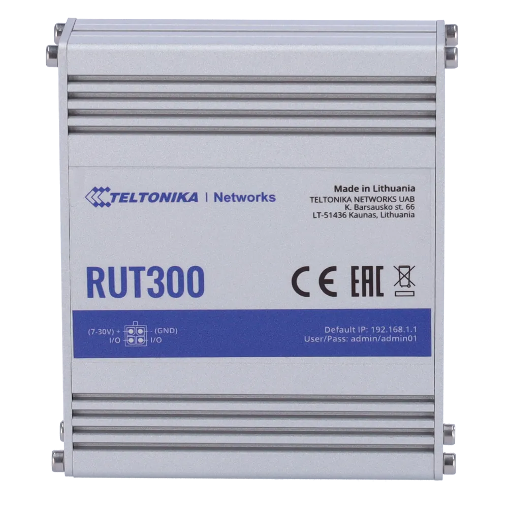 Router Industrial TK-RUT300 Teltonika con PoE