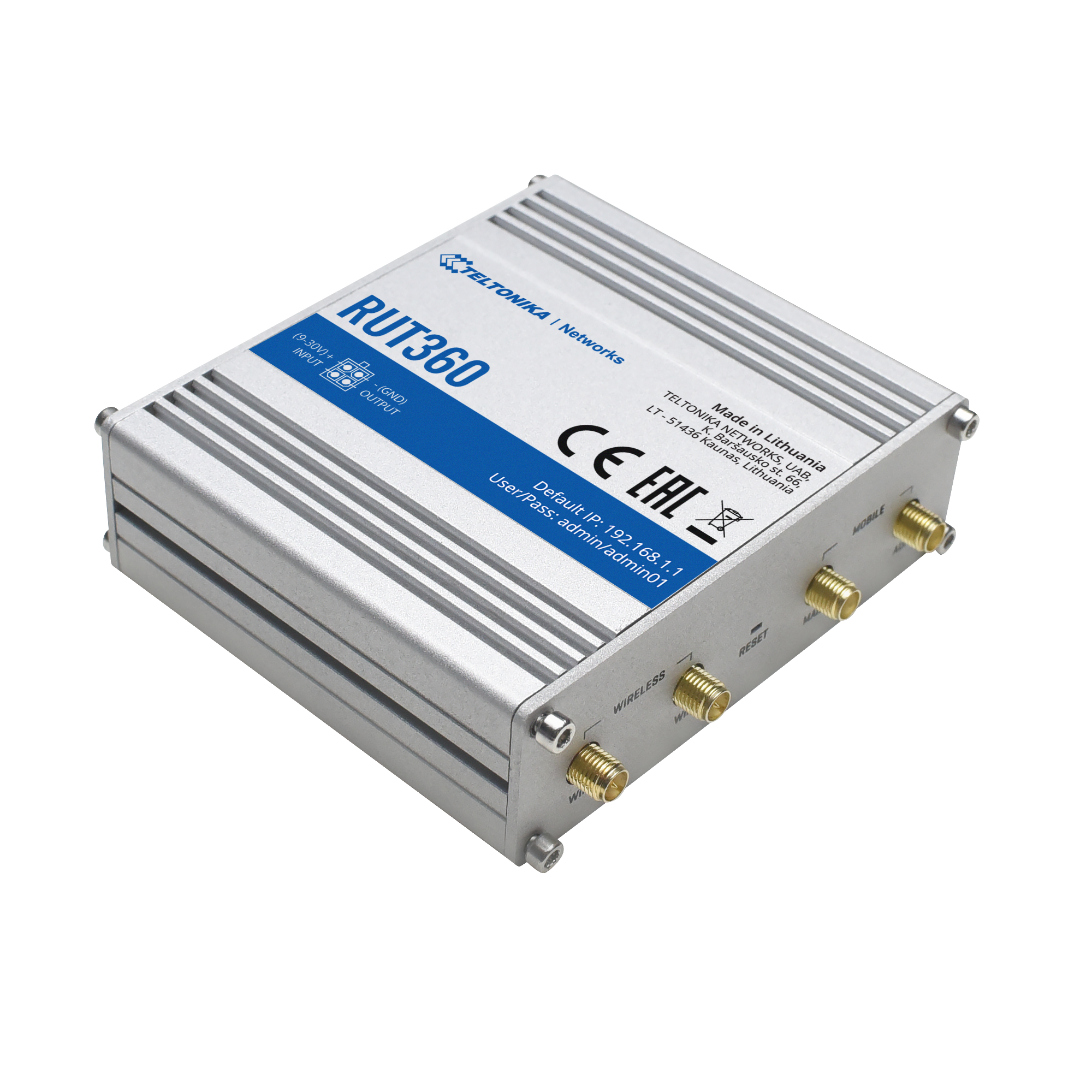 Teltonika - TK-RUT360 - Router 4G Cat 6 (Wi‑Fi) - Imagen 2