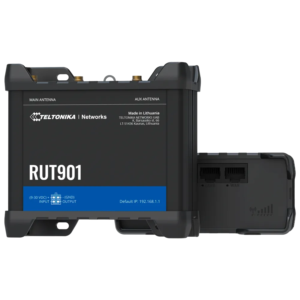 Router 4G Teltonika TK-RUT901 Cat 4 con WiFi Industrial