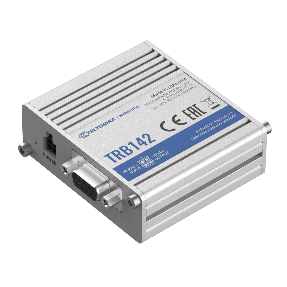 Router 4G Teltonika TK-TRB142 Cat1 Industrial