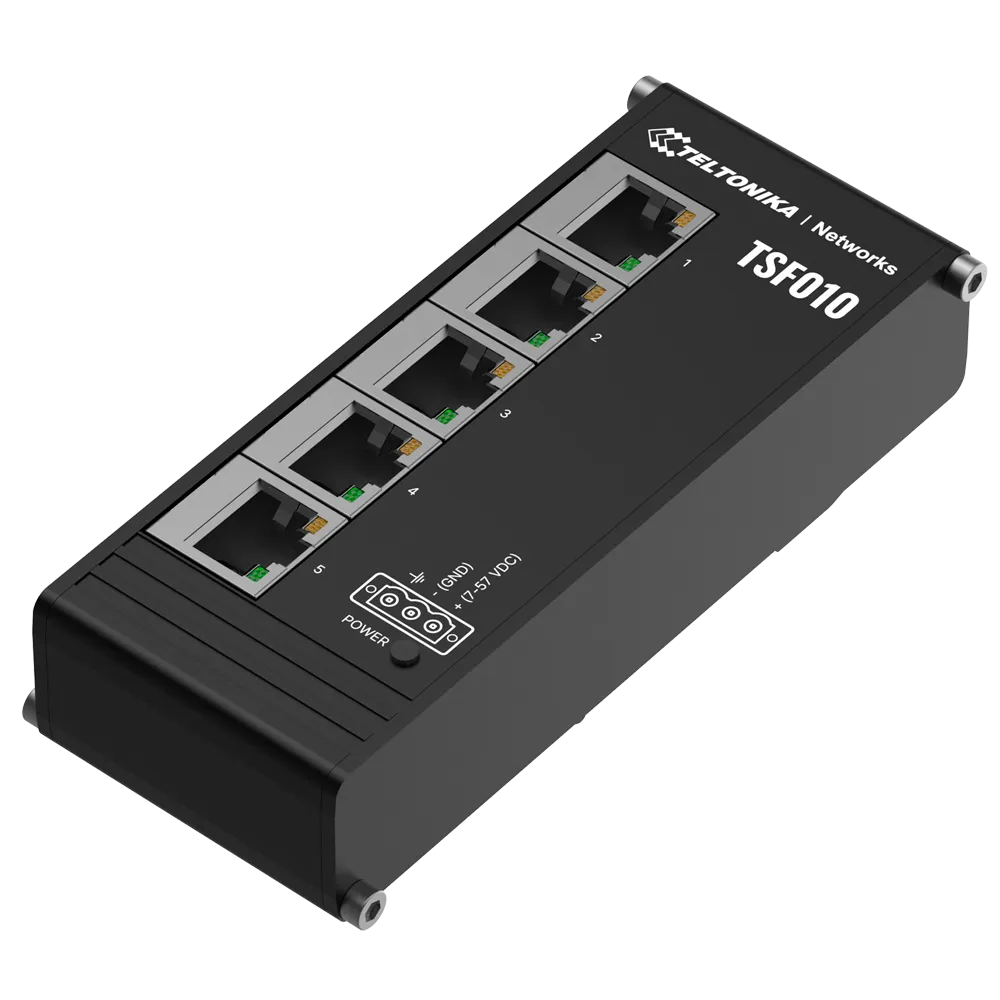 Switch Gigabit TK-TSF010 5 Puertos Teltonika Sin PoE