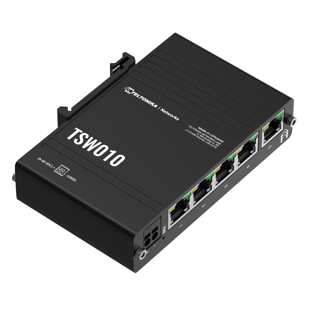 Teltonika - TK-TSW010 - Switch 5P Gigabit PoE No gestionable - Imagen 2