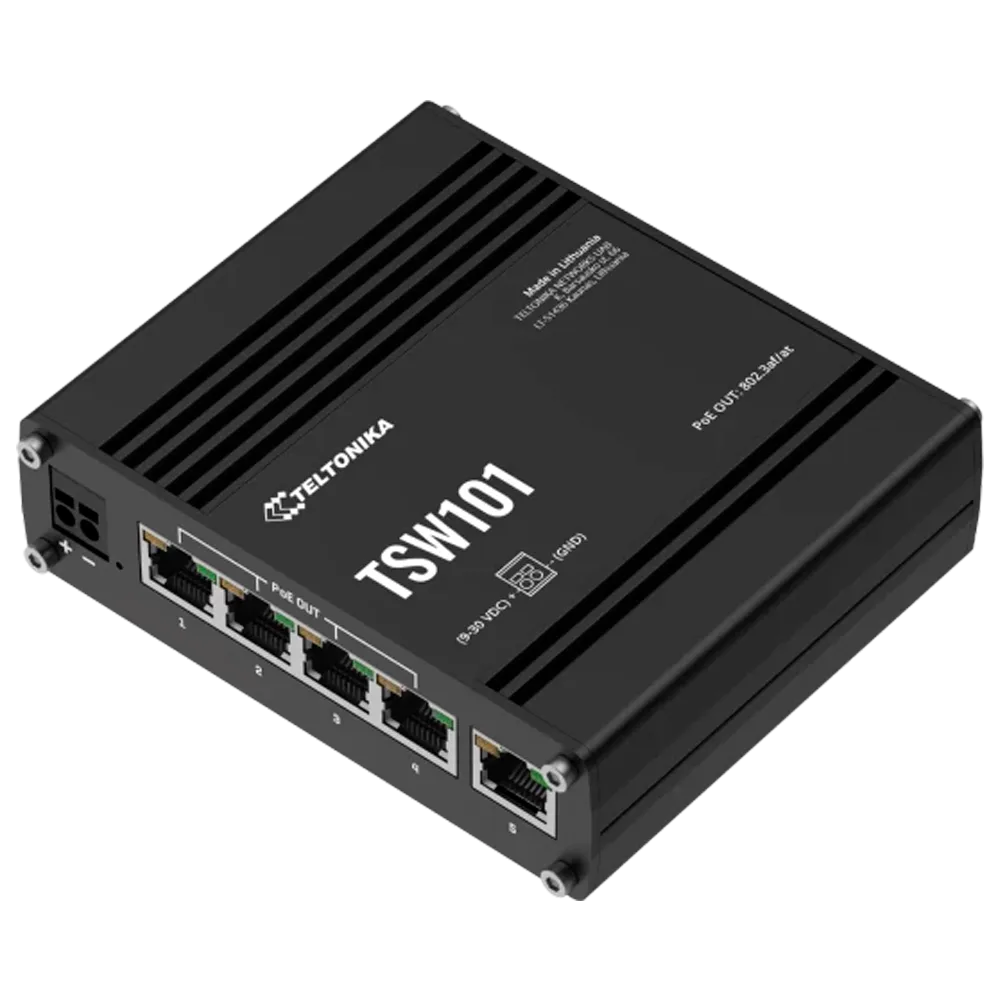 Switch Gigabit PoE Teltonika TK-TSW101 5 Puertos